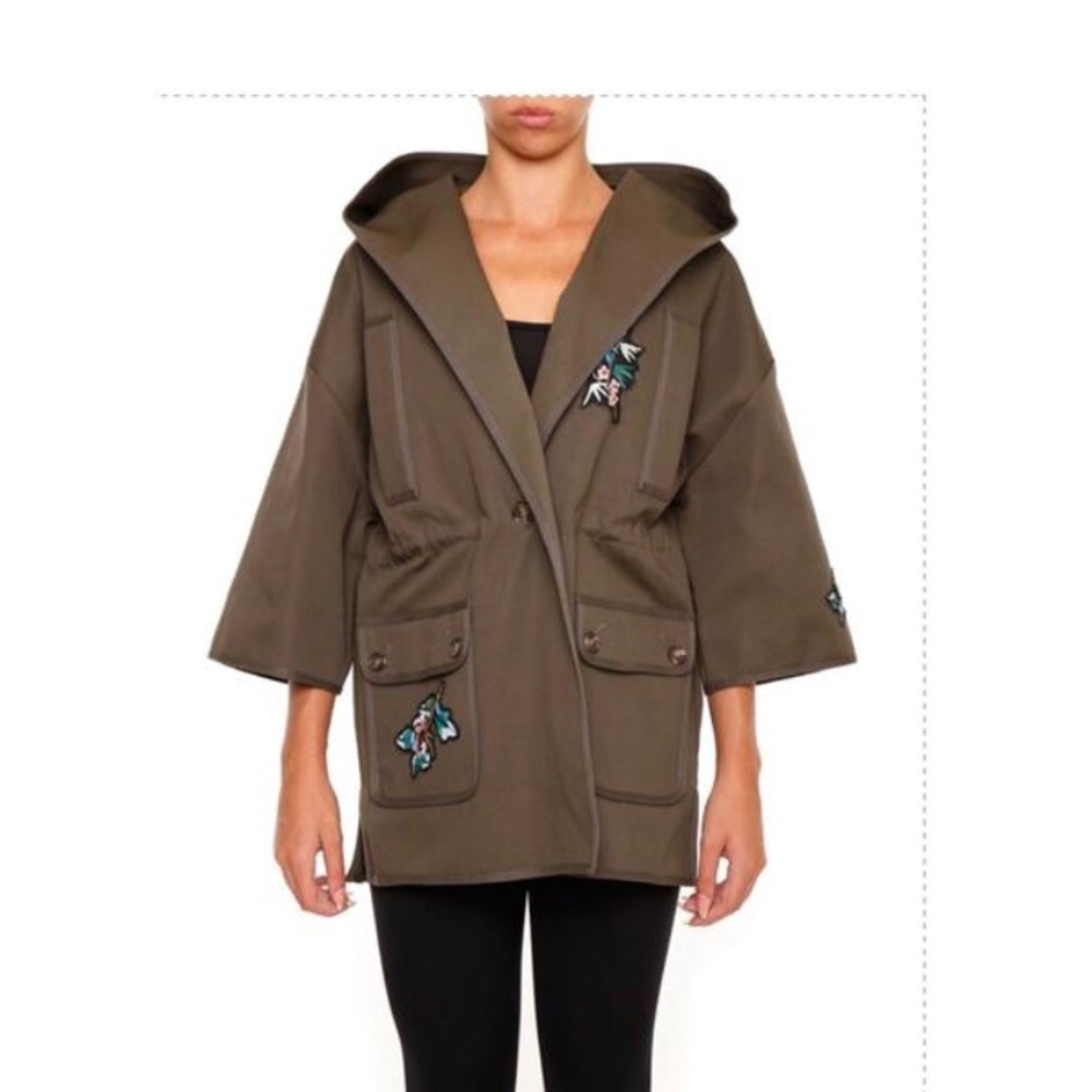 Red Valentino cotton gabardine coat size 40IT